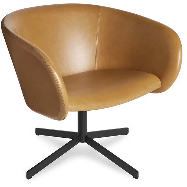 close encounter swivel lounge chair by blu dot