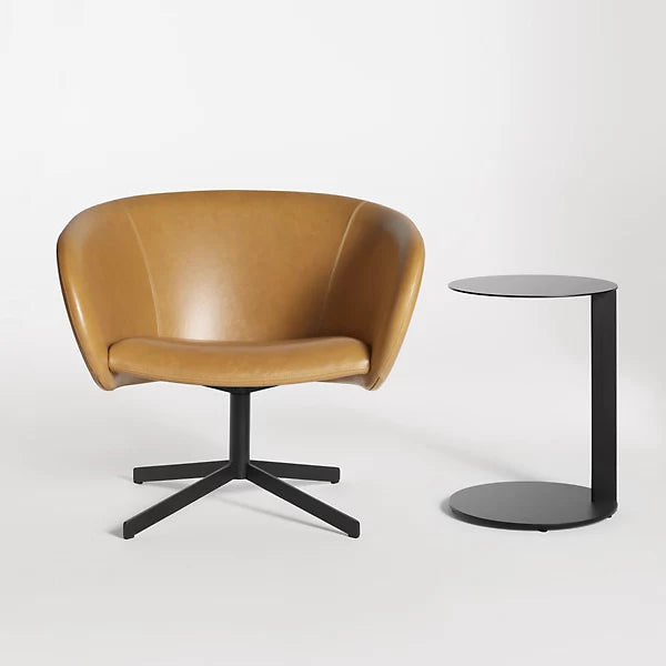 close encounter swivel lounge chair by blu dot