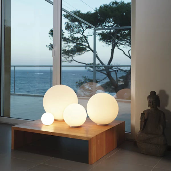 dioscuri table lamp by michele de lucchi for artemide