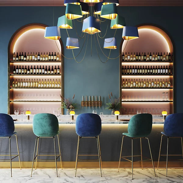 dipping light led portable table lamp by jordi canudas for marset