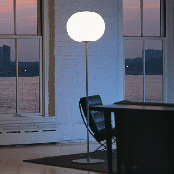 glo ball floor lamp by jasper morrison for flos