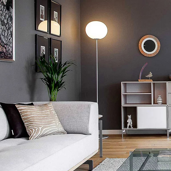 glo ball floor lamp by jasper morrison for flos