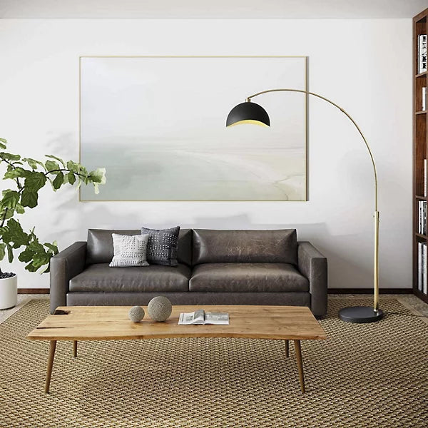 luna bella arc floor lamp by nova of california