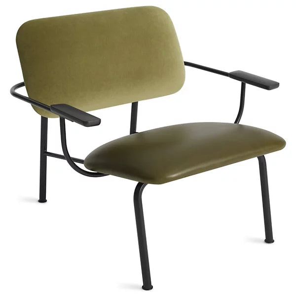 method leather lounge chair by blu dot