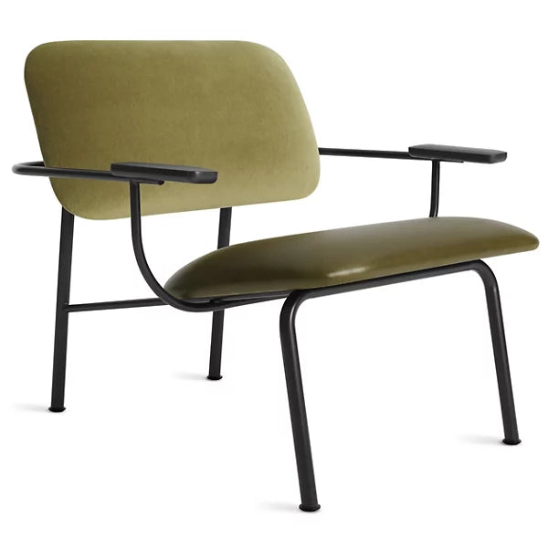 method leather lounge chair by blu dot