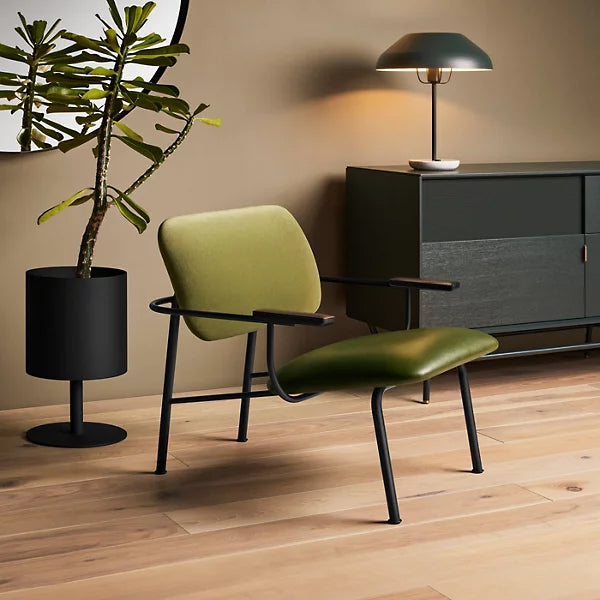 method leather lounge chair by blu dot