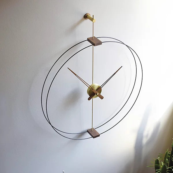 mini barcelona wall clock by nomon