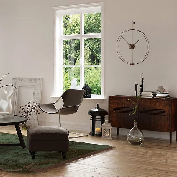 mini barcelona wall clock by nomon