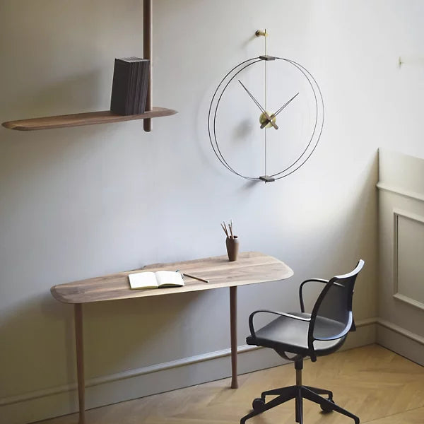 mini barcelona wall clock by nomon
