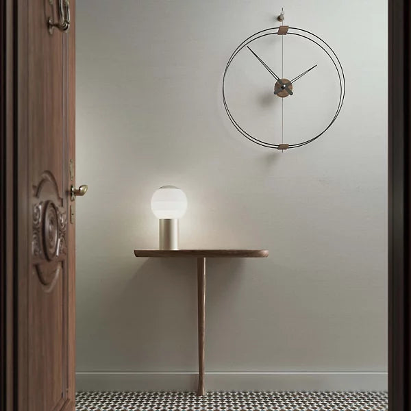 mini barcelona wall clock by nomon