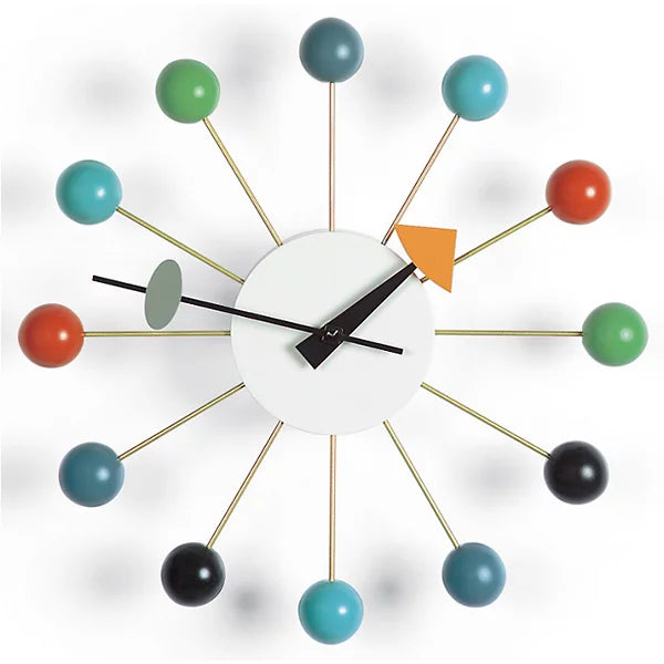 nelson ball clock by george nelson for vitra