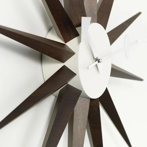 nelson sunburst clock by george nelson for vitra