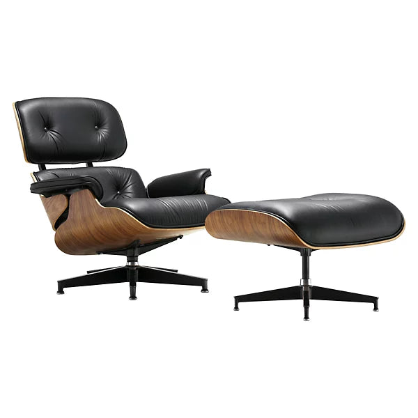 eames lounge chair with ottoman by charles ray eames for herman miller tall