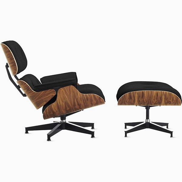 Eames Lounge Chair with Ottoman by Charles & Ray Eames for Herman