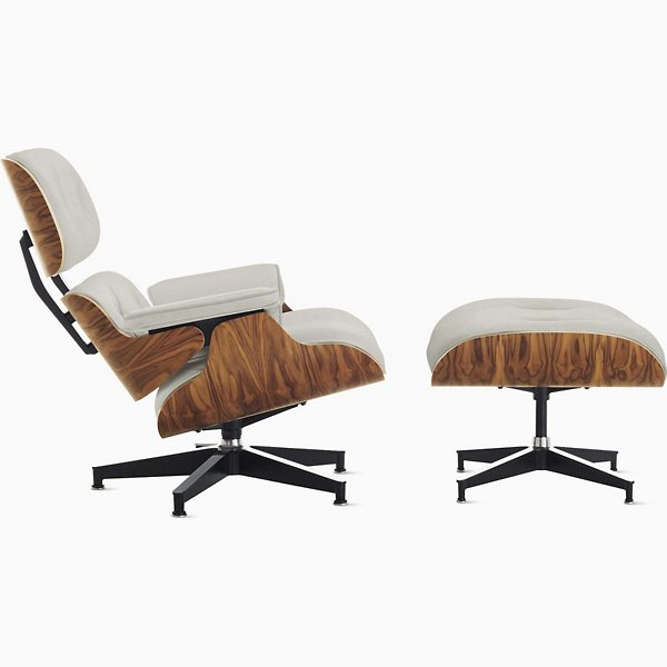 eames lounge chair with ottoman by charles ray eames for herman miller tall