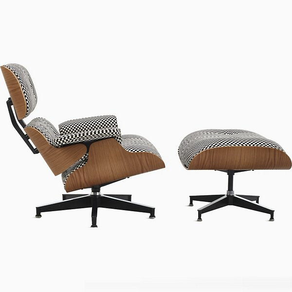 eames lounge chair with ottoman by charles ray eames for herman miller tall