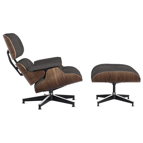 eames lounge chair with ottoman by charles ray eames for herman miller tall