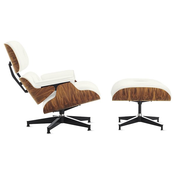 eames lounge chair with ottoman by charles ray eames for herman miller tall