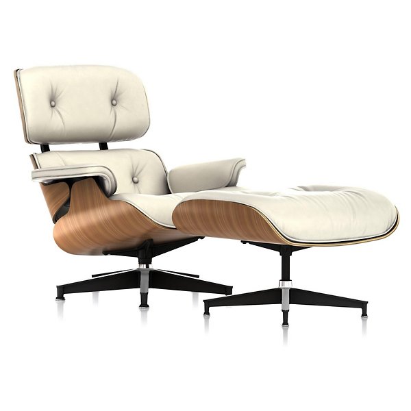 eames lounge chair with ottoman by charles ray eames for herman miller tall