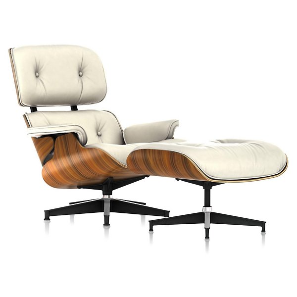eames lounge chair with ottoman by charles ray eames for herman miller tall