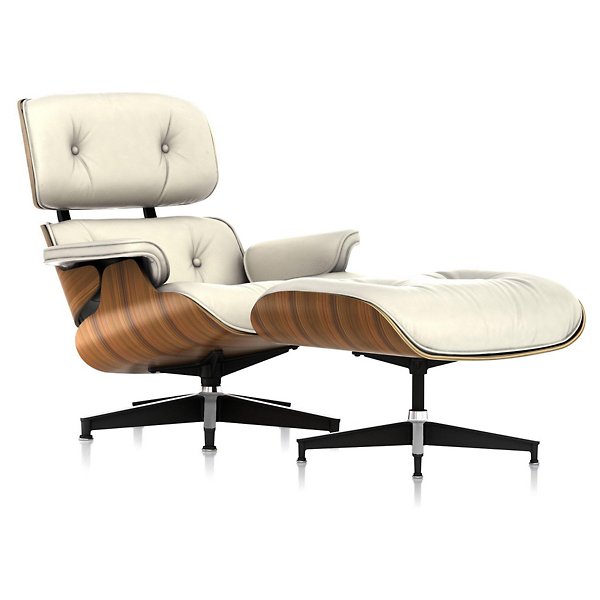 eames lounge chair with ottoman by charles ray eames for herman miller tall