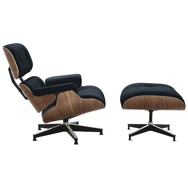 eames lounge chair with ottoman by charles ray eames for herman miller tall