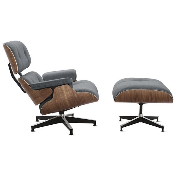 eames lounge chair with ottoman by charles ray eames for herman miller tall