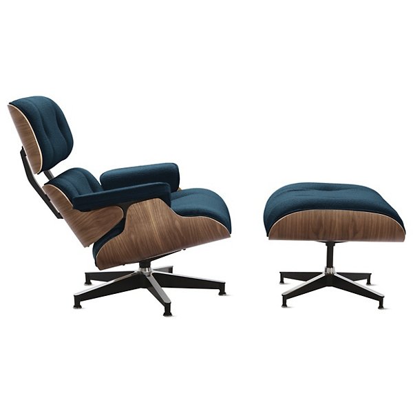 eames lounge chair with ottoman by charles ray eames for herman miller tall