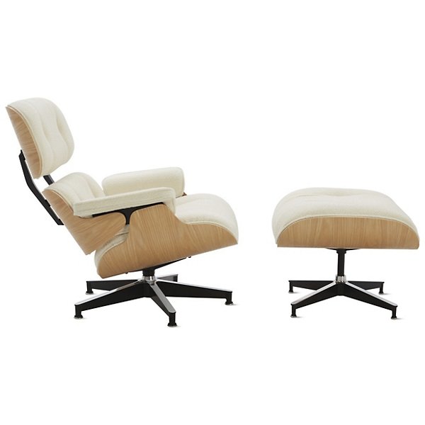 eames lounge chair with ottoman by charles ray eames for herman miller tall