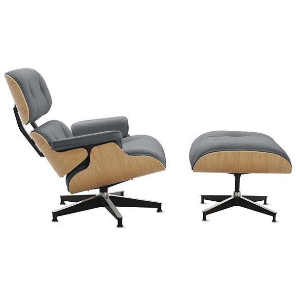 eames lounge chair with ottoman by charles ray eames for herman miller tall
