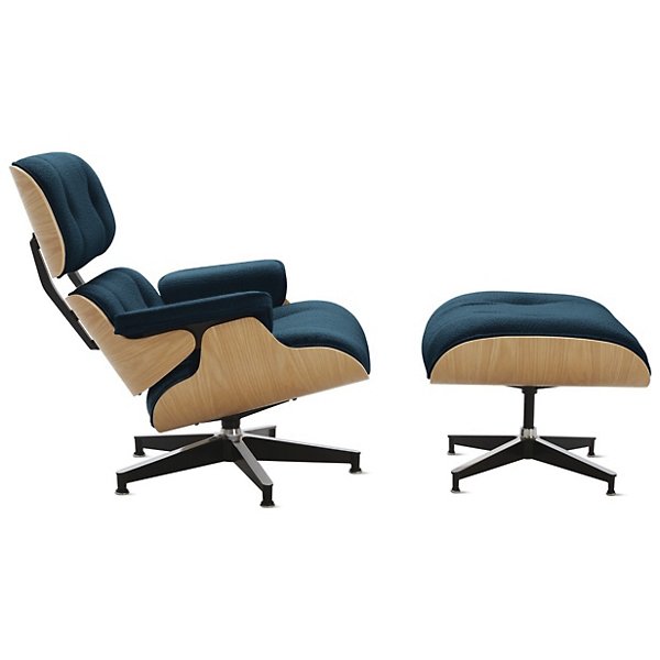 eames lounge chair with ottoman by charles ray eames for herman miller tall