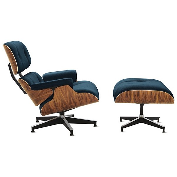 eames lounge chair with ottoman by charles ray eames for herman miller tall
