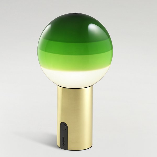 dipping light led portable table lamp by jordi canudas for marset
