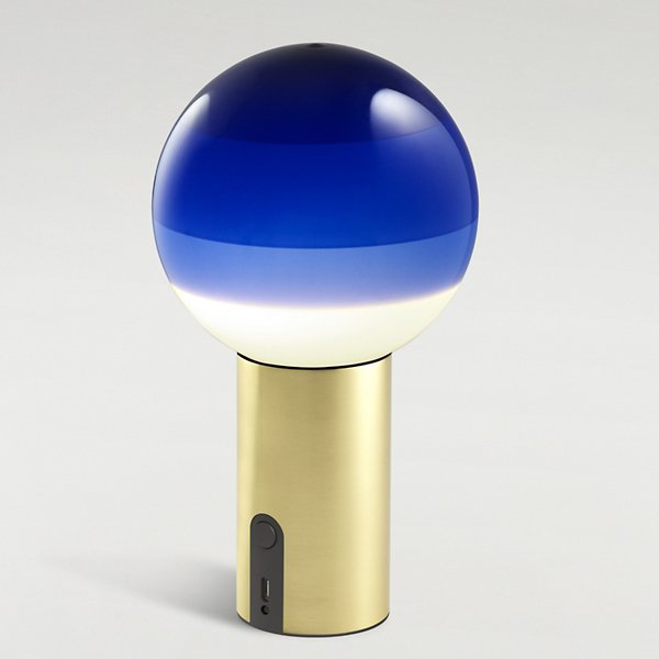 dipping light led portable table lamp by jordi canudas for marset