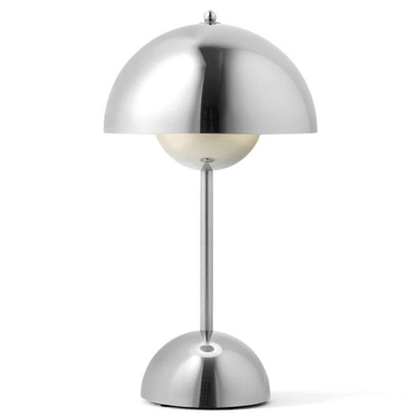 flowerpot vp9 rechargeable led table lamp by verner panton for tradition